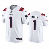 Nike Men & Women & Youth New England Patriots #1 DeVante Parker White Vapor Untouchable Limited Stitched Jersey,baseball caps,new era cap wholesale,wholesale hats